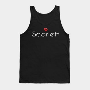 Scarlett Cute Heart Tank Top